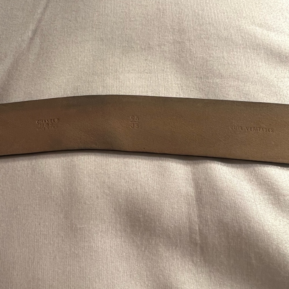 Vintage Black CHANEL Belt